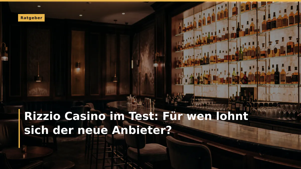 Rizzio Casino im Test: Für wen lohnt sich der neue Anbieter?