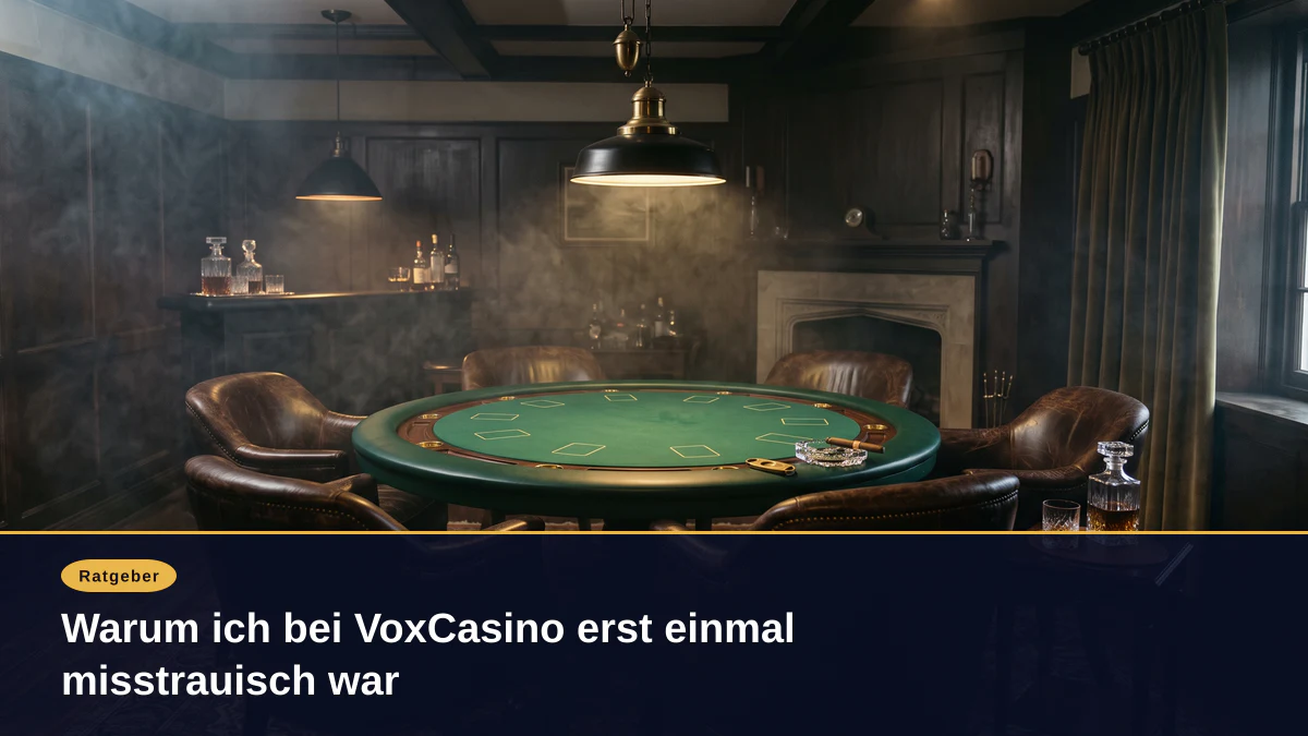 Warum ich bei VoxCasino erst einmal misstrauisch war