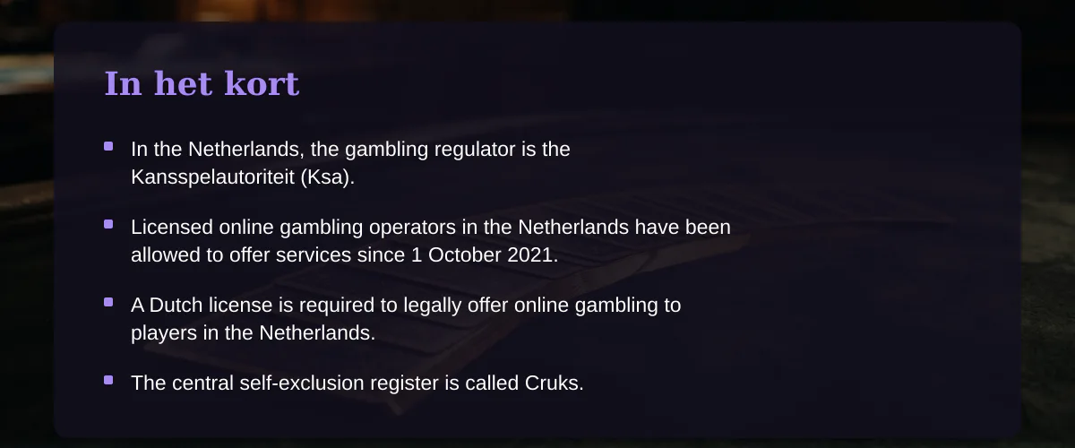 Wanneer mensen 'zwarte lijst casino' zeggen, wat bedoelen ze eigenlijk? — In het kort