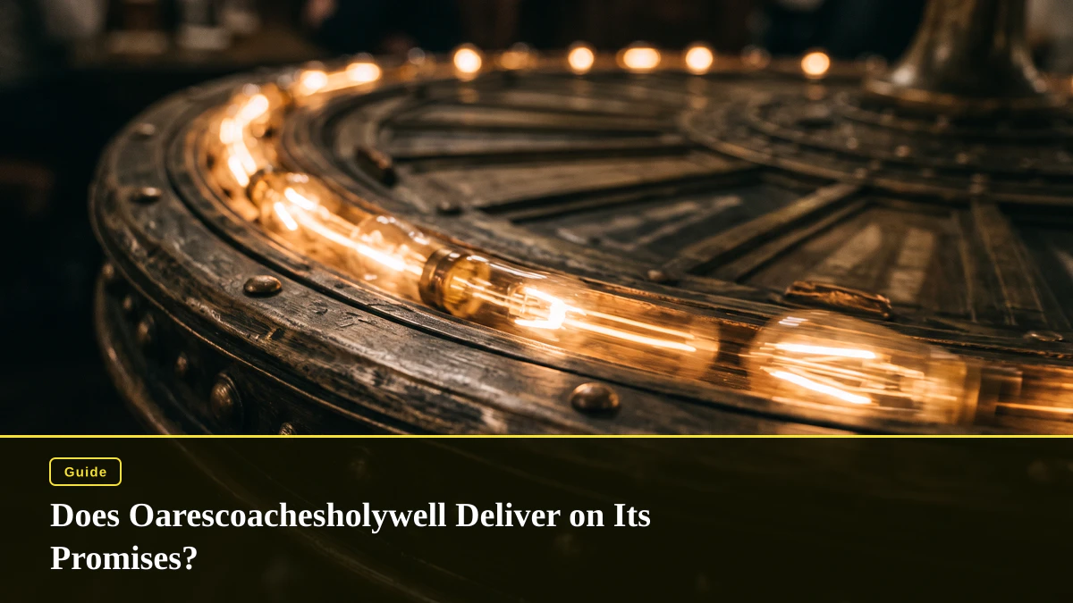 Does Oarescoachesholywell Deliver on Its Promises?