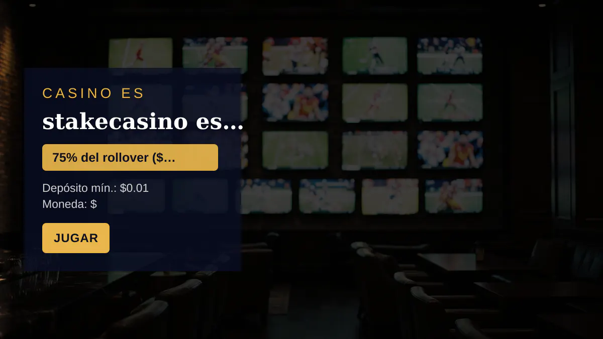 stakecasino espana - bono de bienvenida 75% del rollover ($0.75, pagos: Visa, Mastercard, Pix, Apple Pay, Google Pay