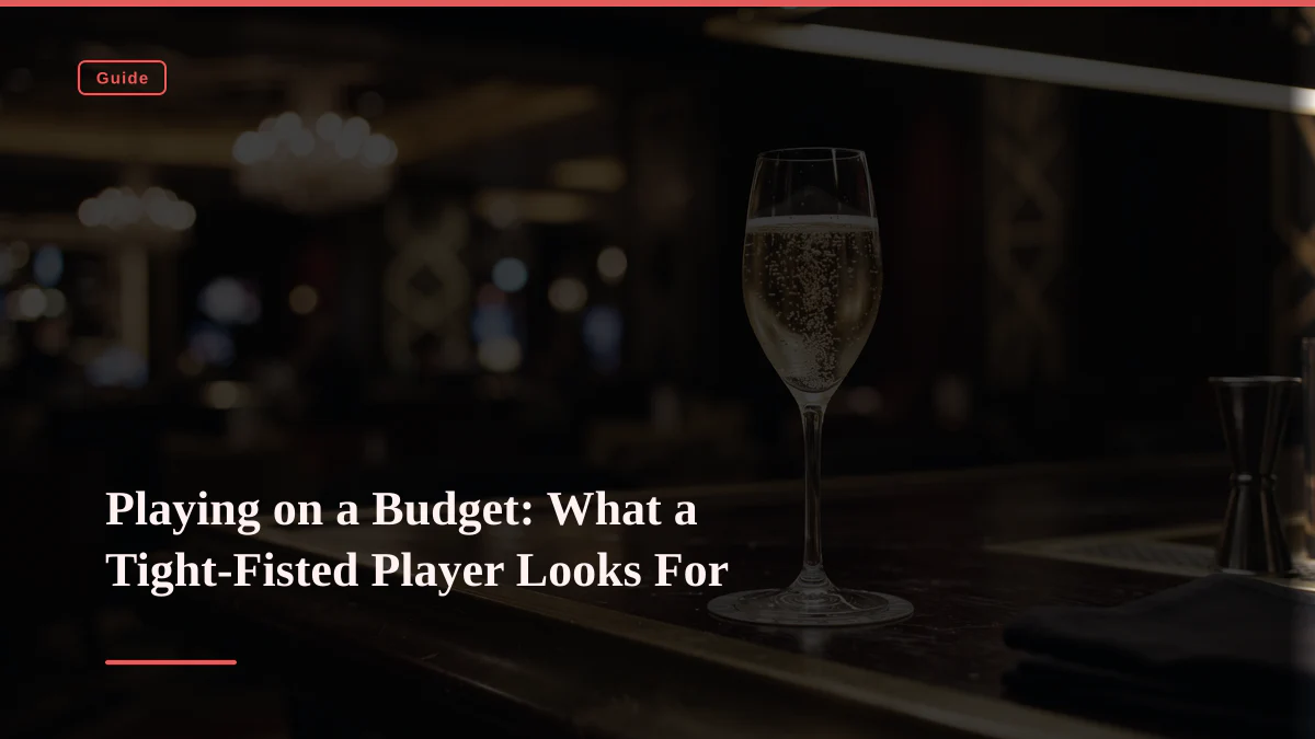 Playing on a Budget: What a Tight-Fisted Player Looks For