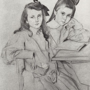 Девочки Н А и Т А Касьяновы 1907