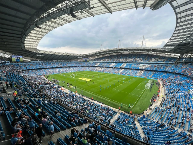 Manchester City v PSG at the Etihad Stadium