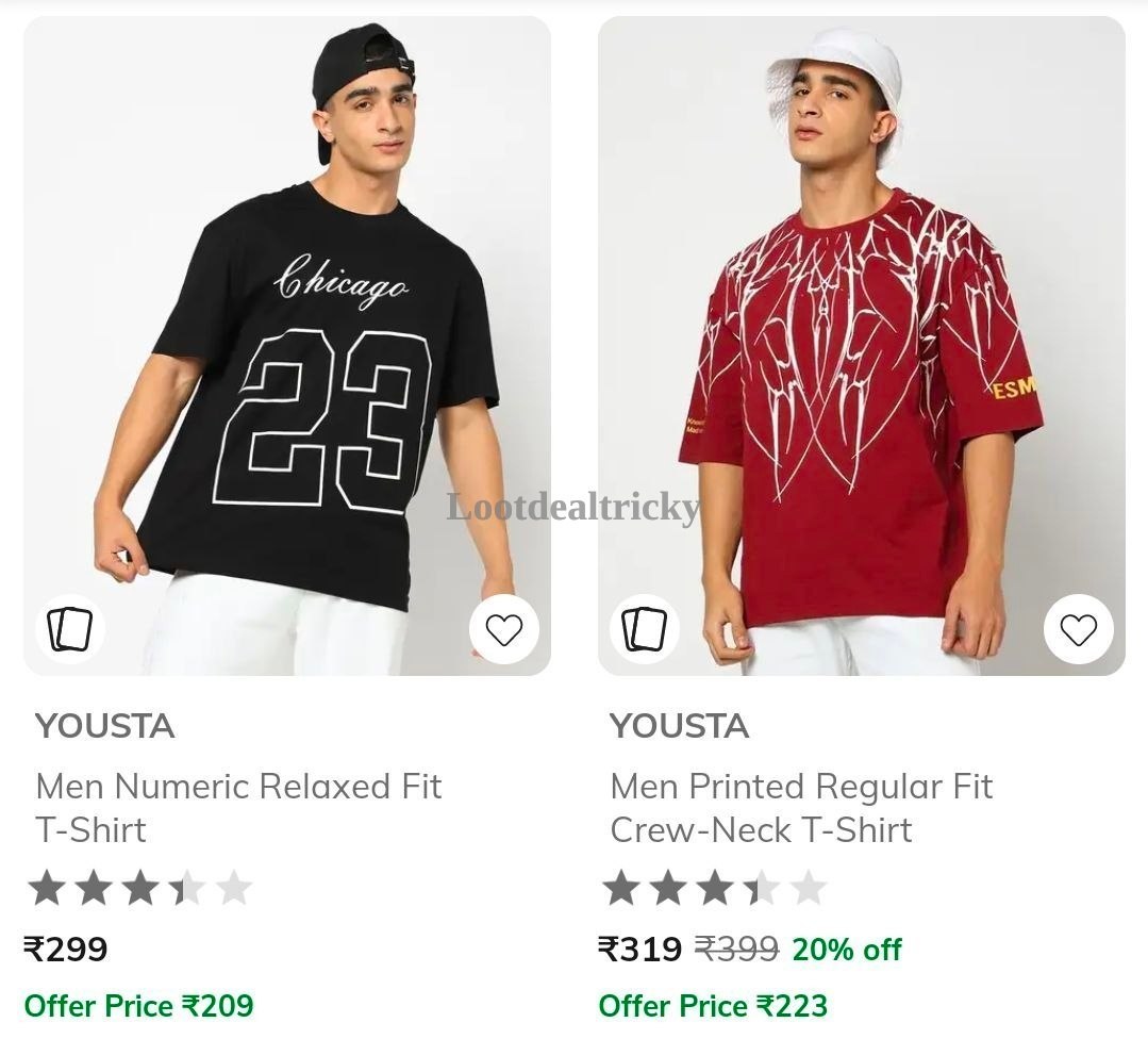 Ajio Yousta Under | Best Price Drop Today