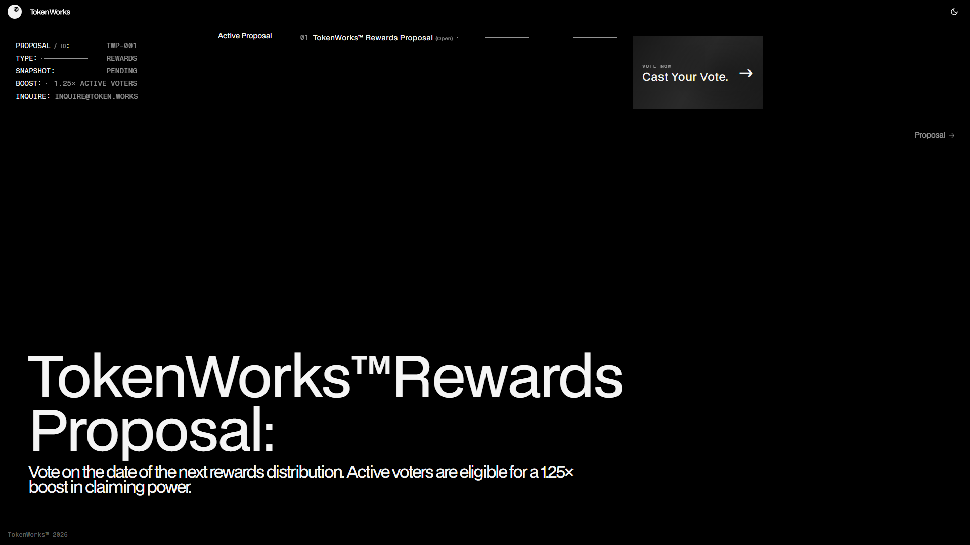 Stored capture of rewards-token.works