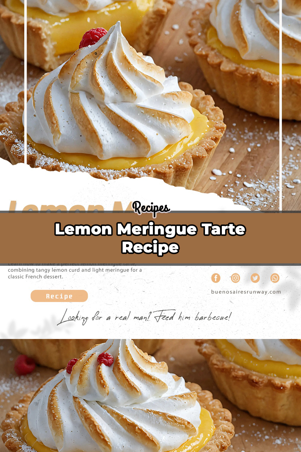 Lemon Meringue Tarte Recipe