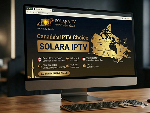 SOLARA TV - Best Canada IPTV Service 2026