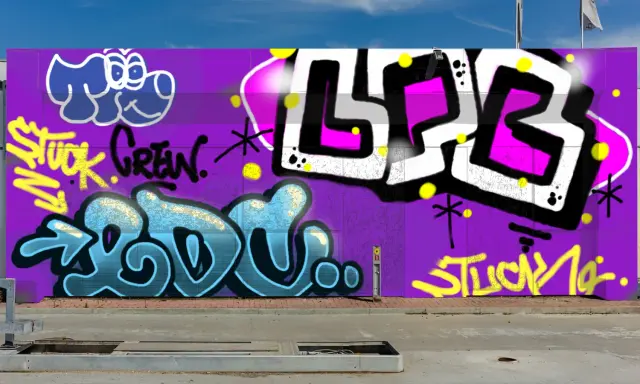 Graffiti artwork by emot