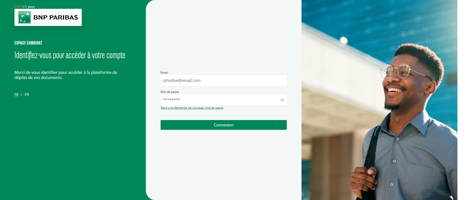 Stored capture of bnpp.test.verifcv.com