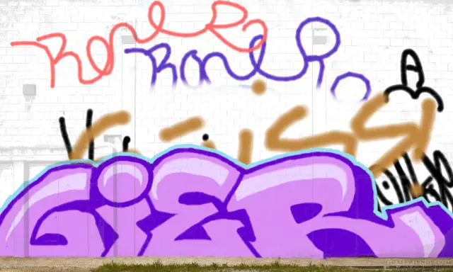Graffiti artwork by G13R
