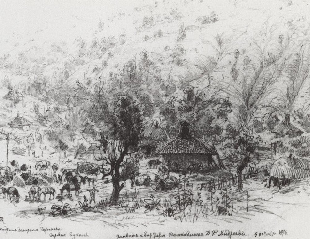 Римская крепость в Семендрии 1876.jpg