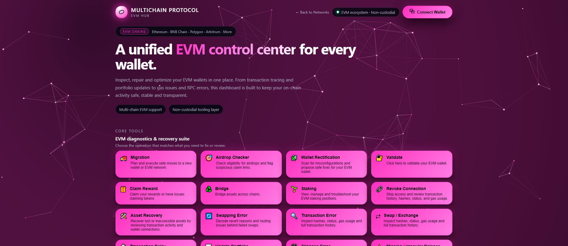 Screenshot of tokenport.live