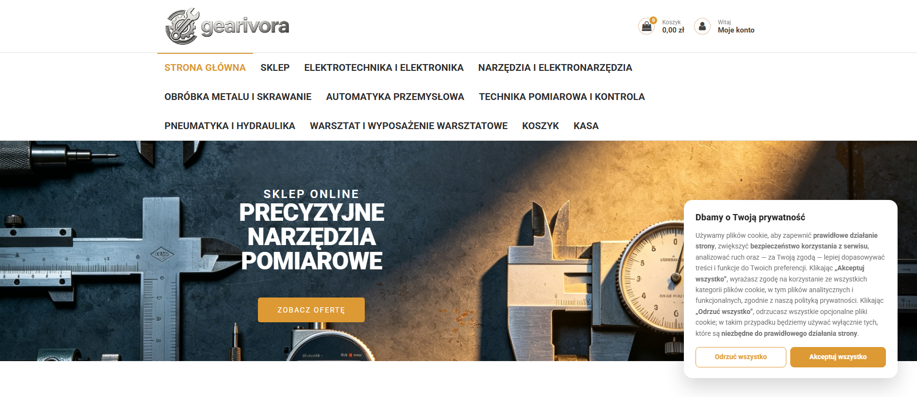 Stored capture of gearivora.com