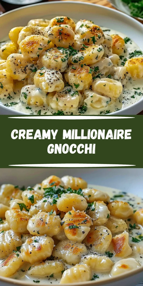 Millionaire Gnocchi in Creamy Dream Sauce