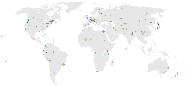 Geography-Competition-Cities-Pins