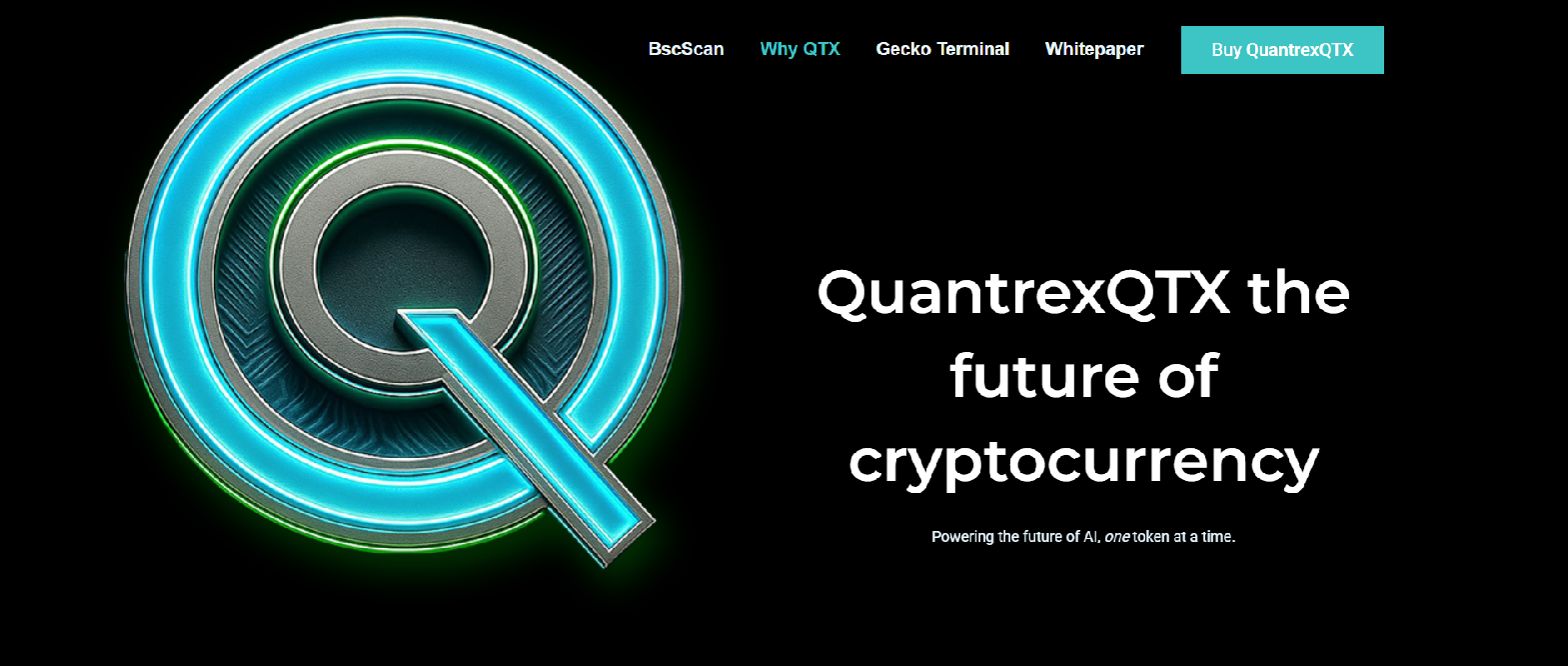 Forensic screenshot of quantrex.org showing the phishing page layout