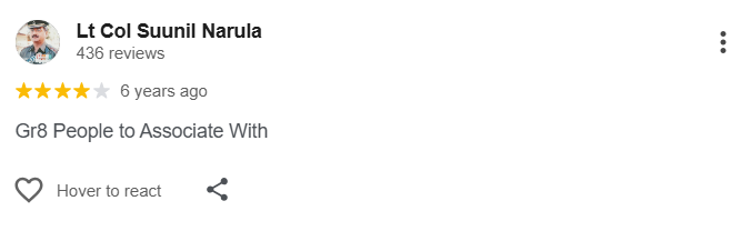 Google Review 5