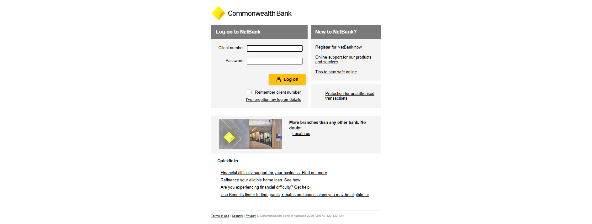 Forensic screenshot of [REDACTED].id showing the phishing page layout
