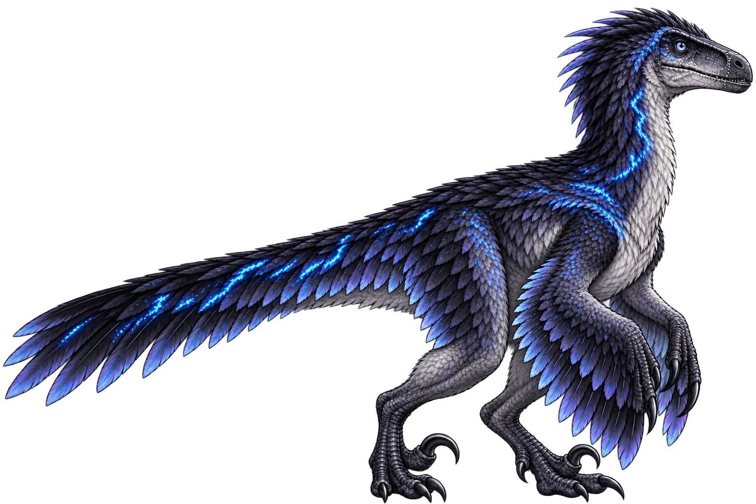 Static, Kade Noctryn's Utahraptor mount