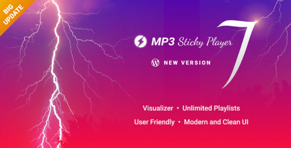 Download MP3 Sticky Player WordPress Plugin 9.0