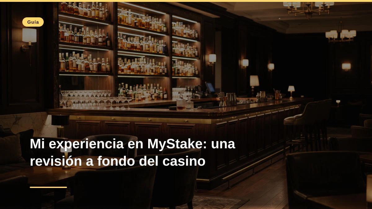 Mi experiencia en MyStake: una revisión a fondo del casino