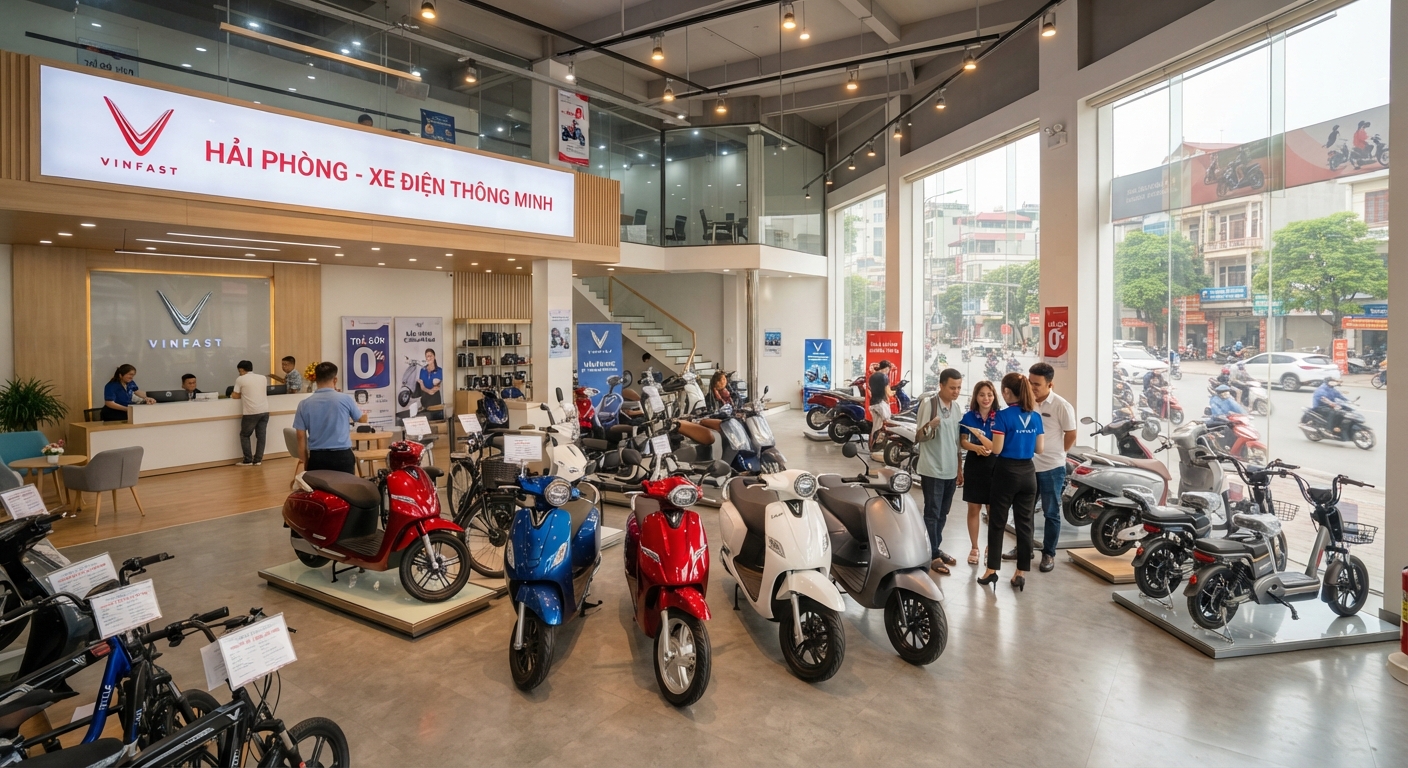 xe máy điện - hình minh họa