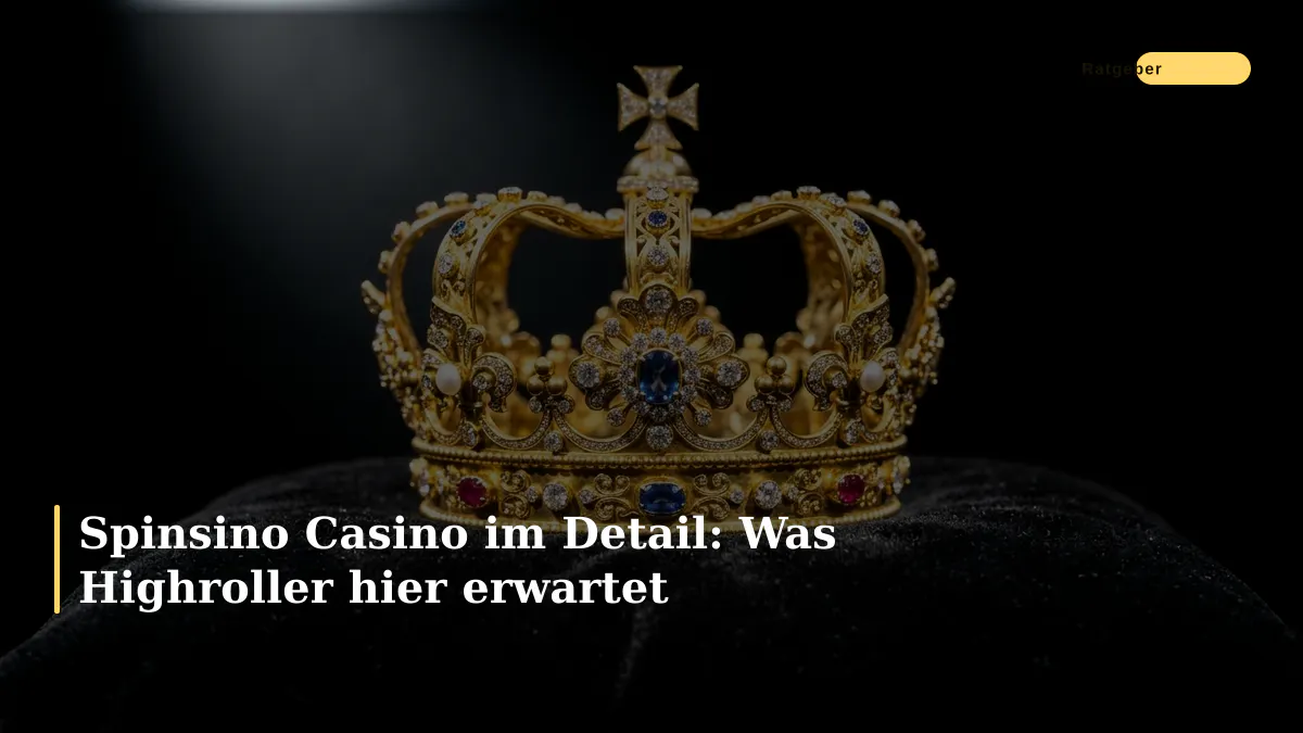 Spinsino Casino im Detail: Was Highroller hier erwartet