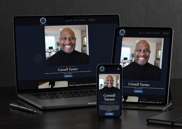Cornell Turner website design