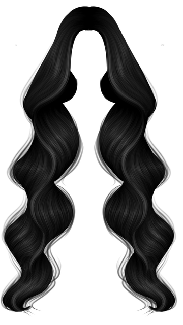 Black Hair PNG
