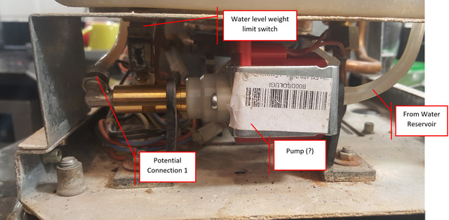 Underneath Tank