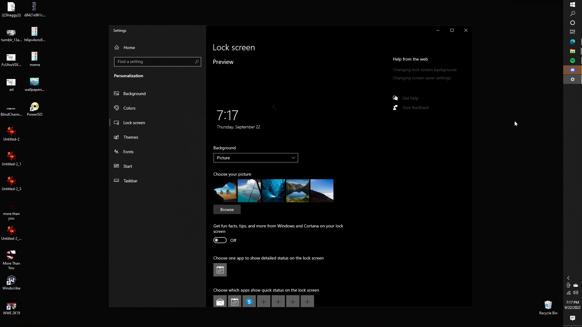Lock Screen Gray Computer Question - Can't change lock screen | Tom's Hardware Forum