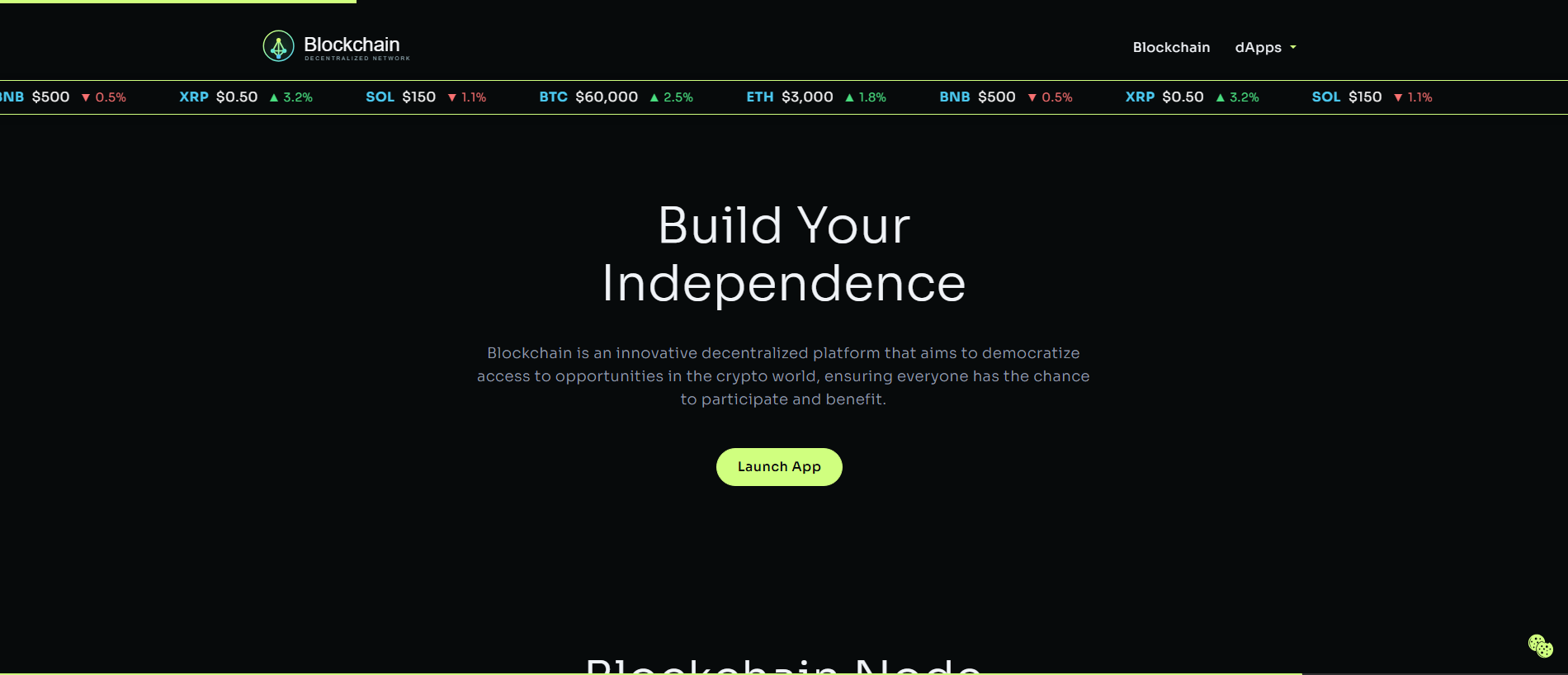 Stored capture of blockchain.chainnet.site