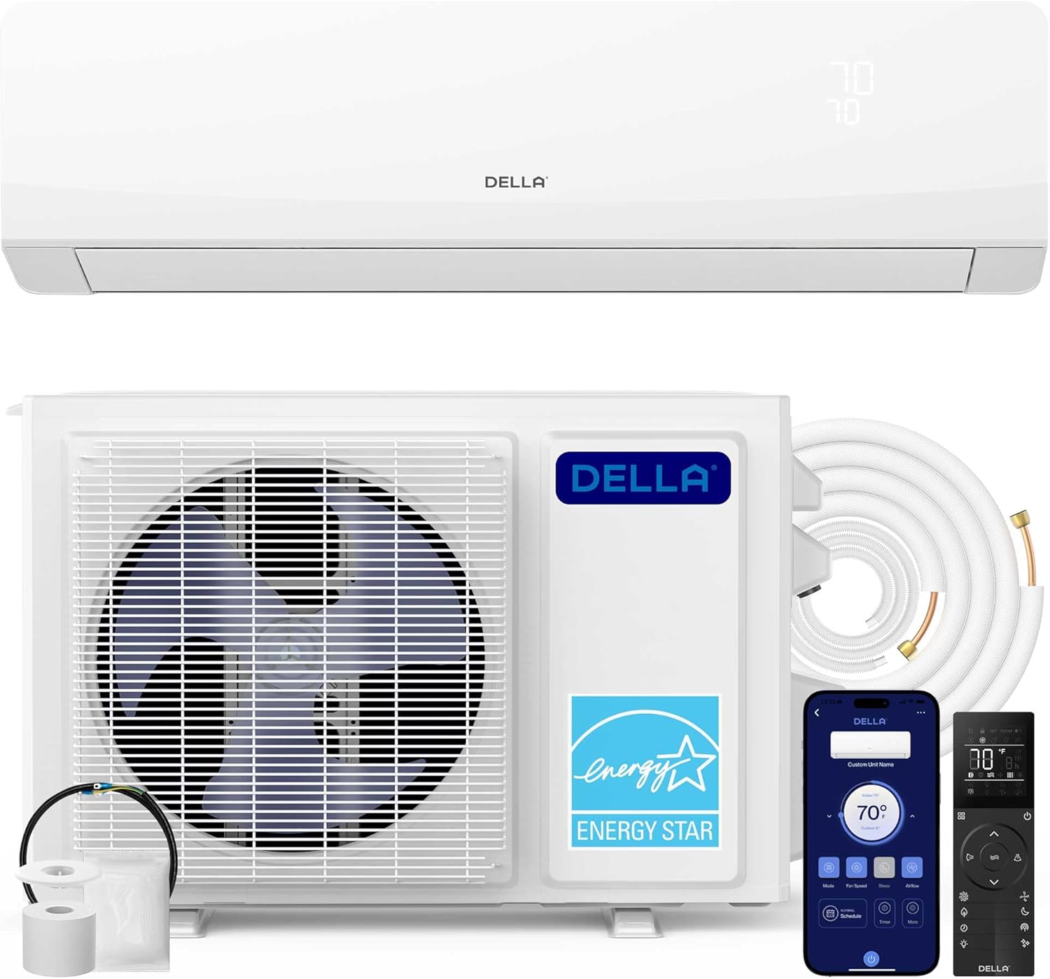 DELLA Serena 12K vs Mountman 12000 BTU: Which Mini Split Is the Smarter Buy?