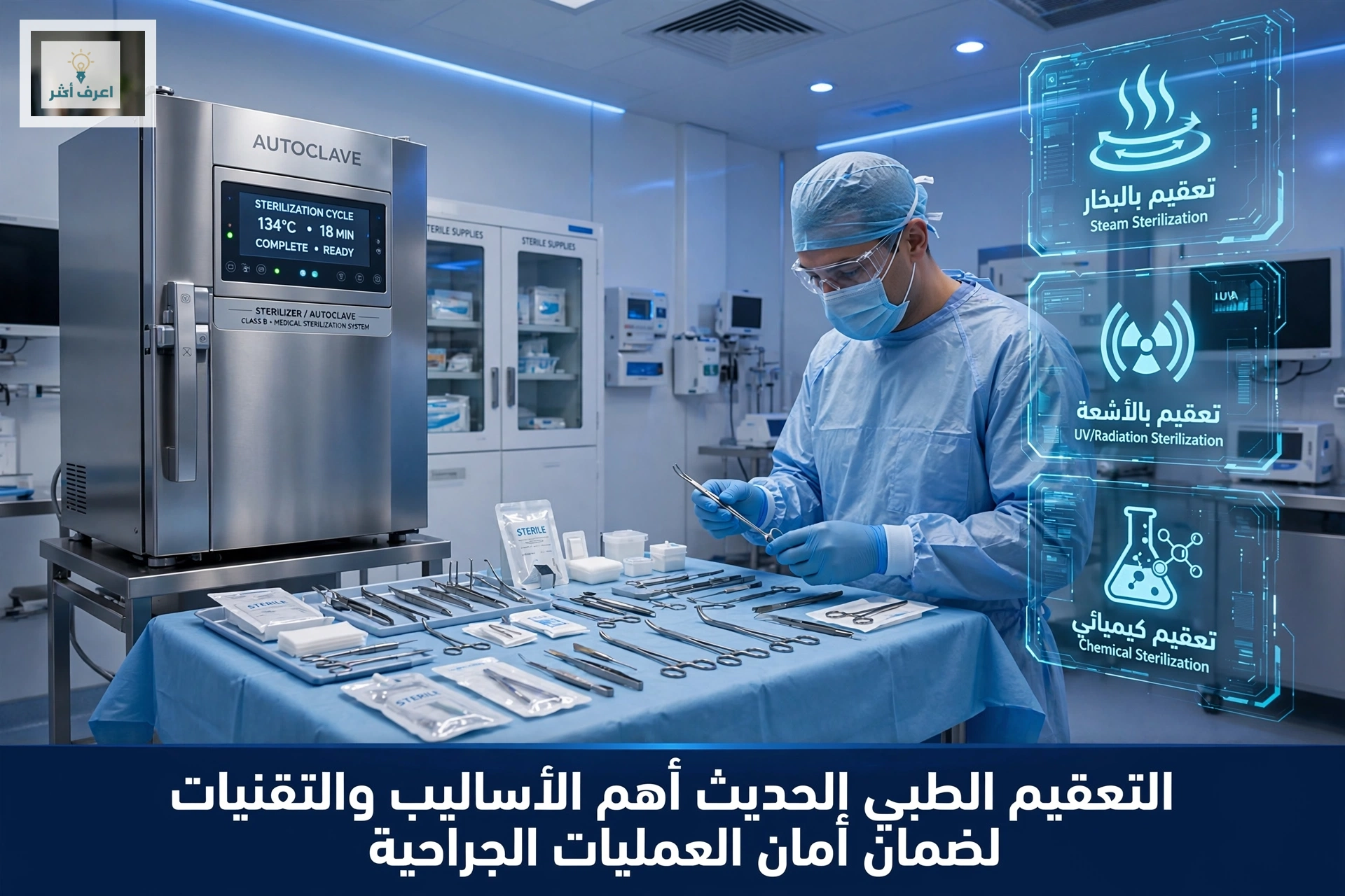 التعقيم الطبي هو الركيزة الأساسية لضمان سلامة المرضى ونجاح الإجراءات الجراحية