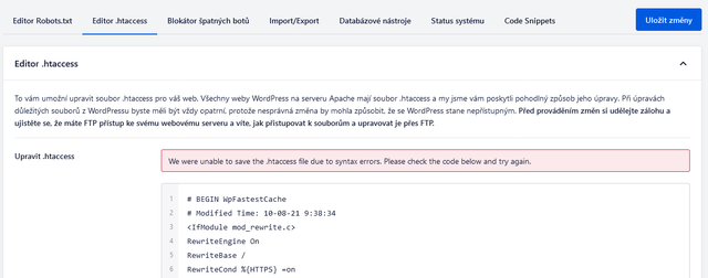 htaccess