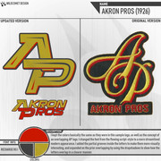 Akron Pros Logo Update Sheet