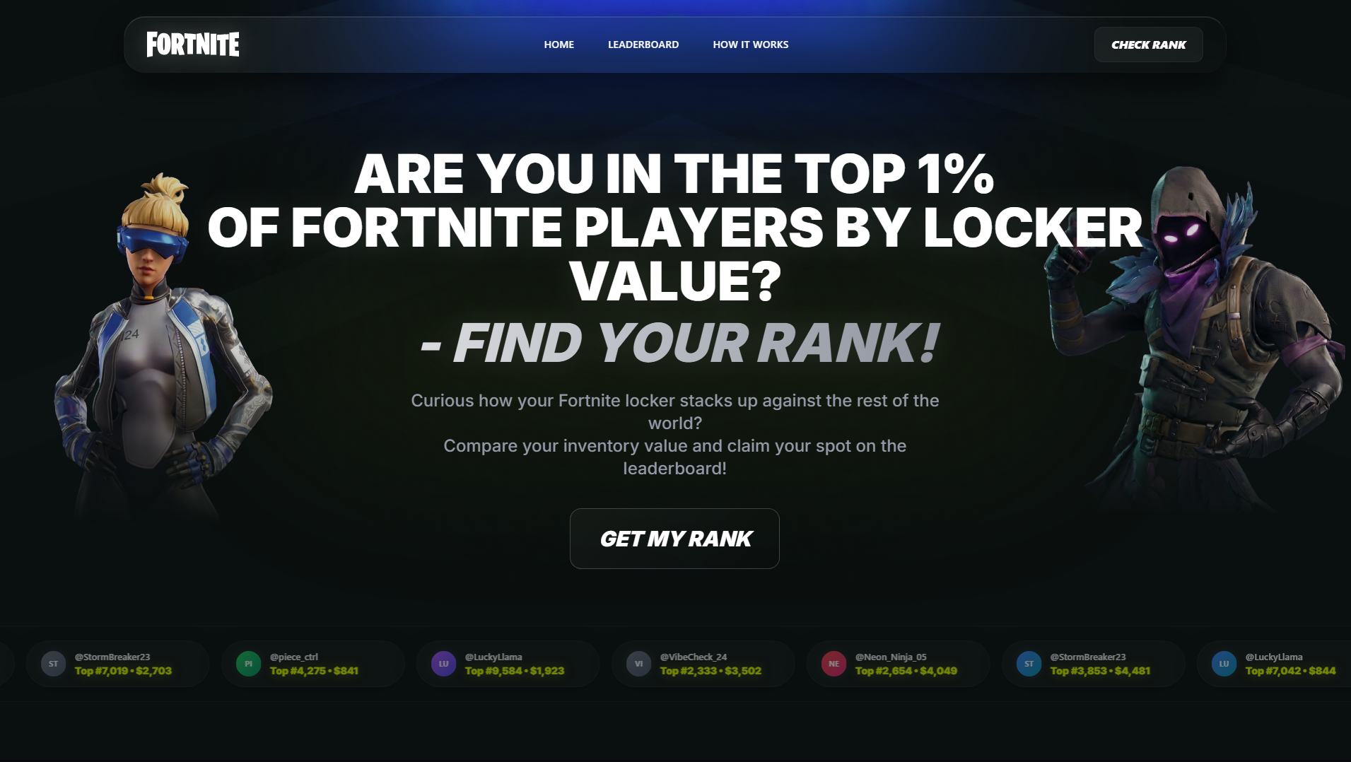 Forensic screenshot of fnlocker.life showing the phishing page layout