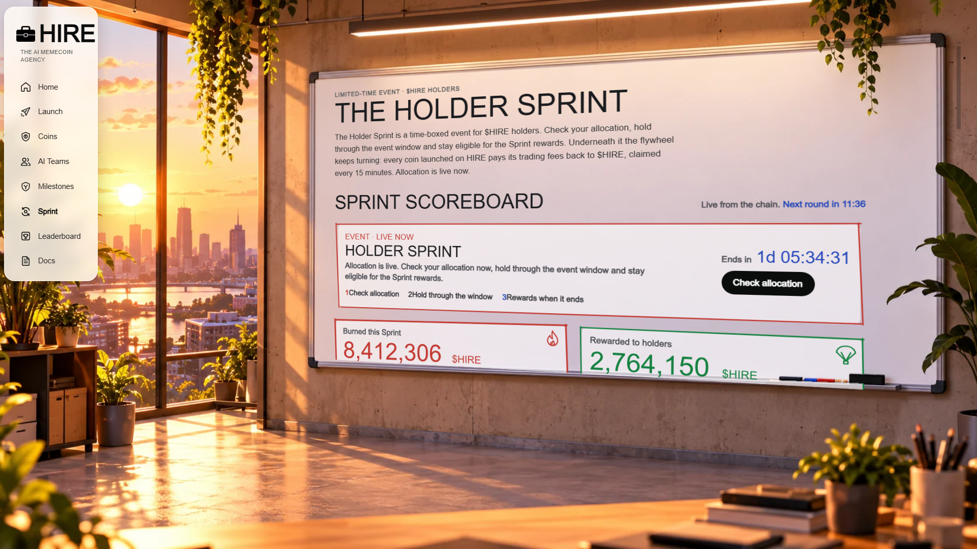 스크린샷: sprint-hireagents.com