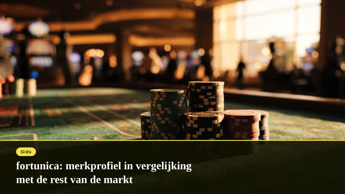 fortunica: merkprofiel in vergelijking met de rest van de markt