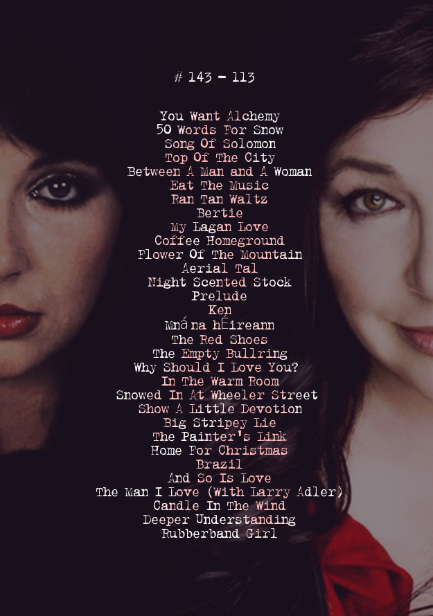 This woman s complete work the kate bush discography rate results