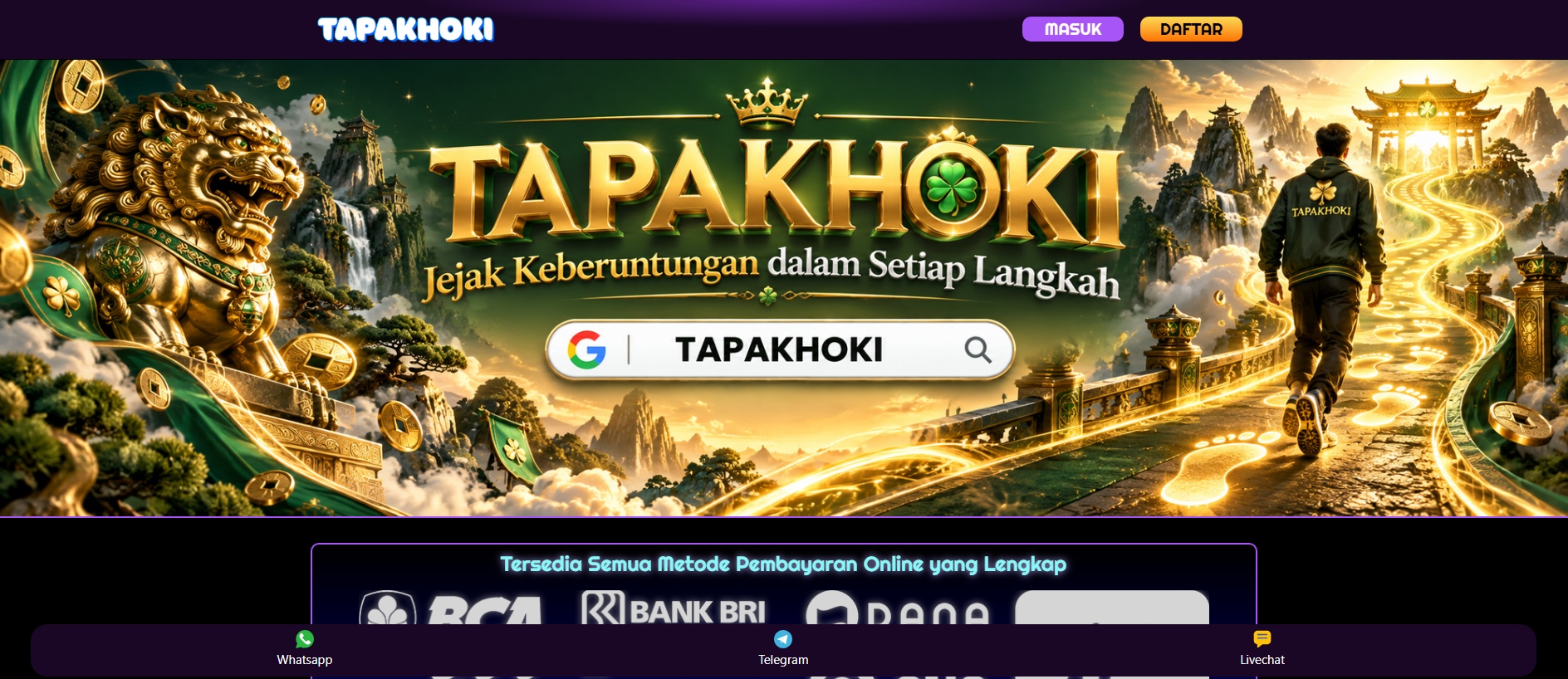Acquisizione salvata di tapakhoki.biz
