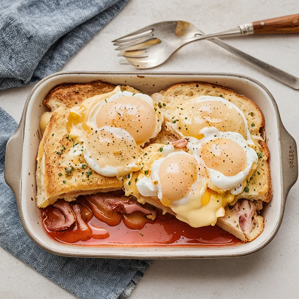 Classic Eggs Benedict with Silky Hollandaise - Brunch Staple