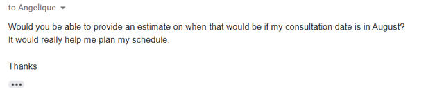 Weird communication from Paley