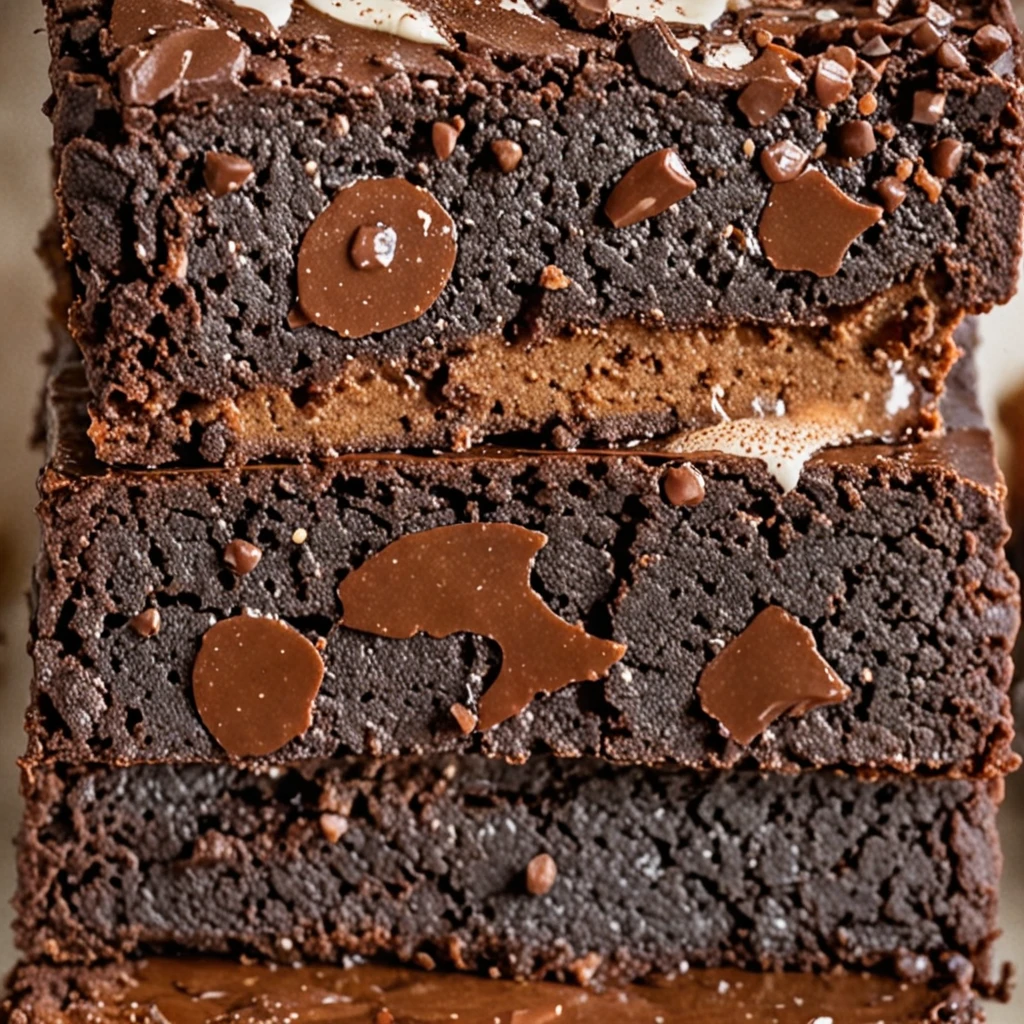 Zero Sugar Brownies with Greek Yogurt