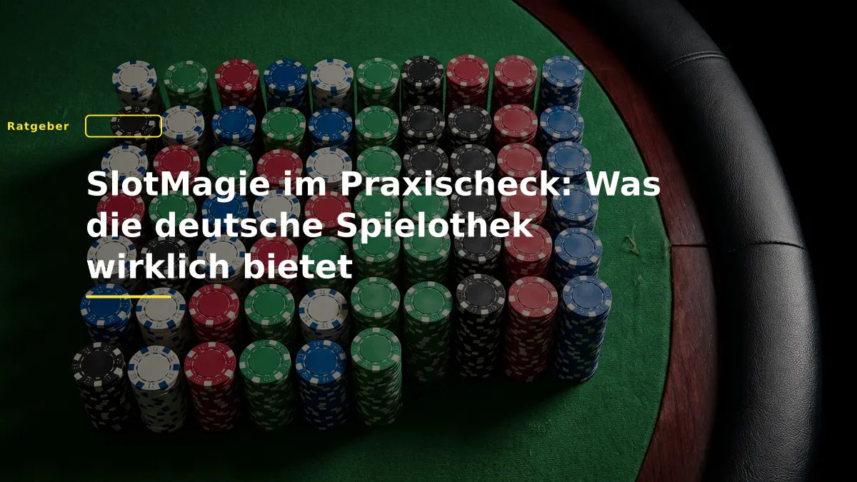 SlotMagie im Praxischeck: Was die deutsche Spielothek wirklich bietet