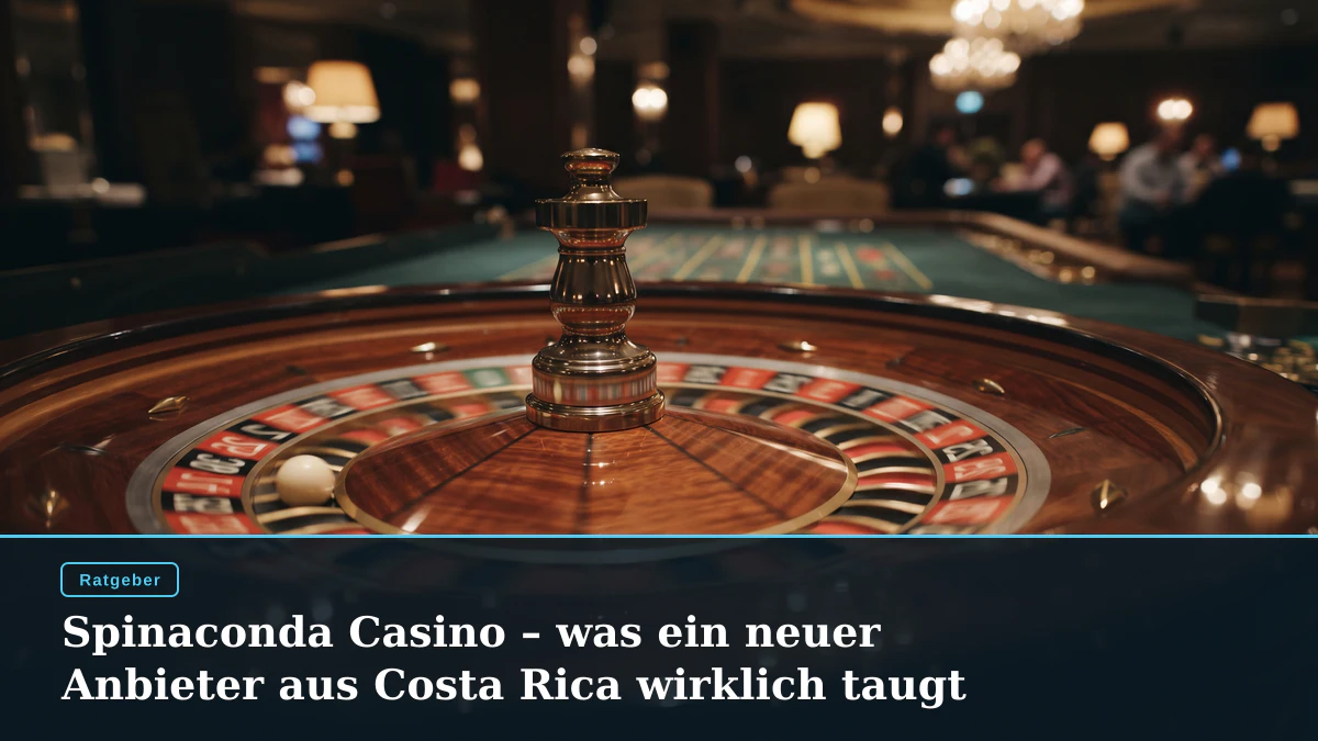 Spinaconda Casino – was ein neuer Anbieter aus Costa Rica wirklich taugt