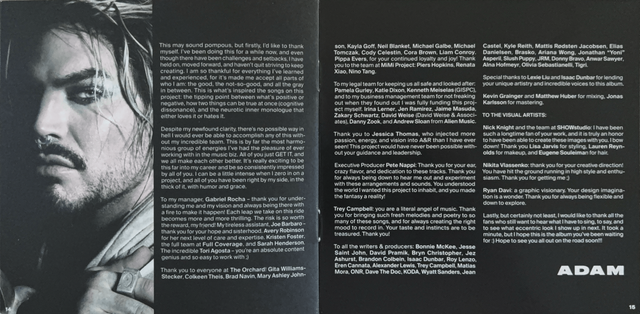 Adam Lambert ADAM official CD booklet 7.png