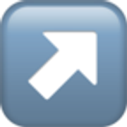 up-right-arrow-2197-fe0f