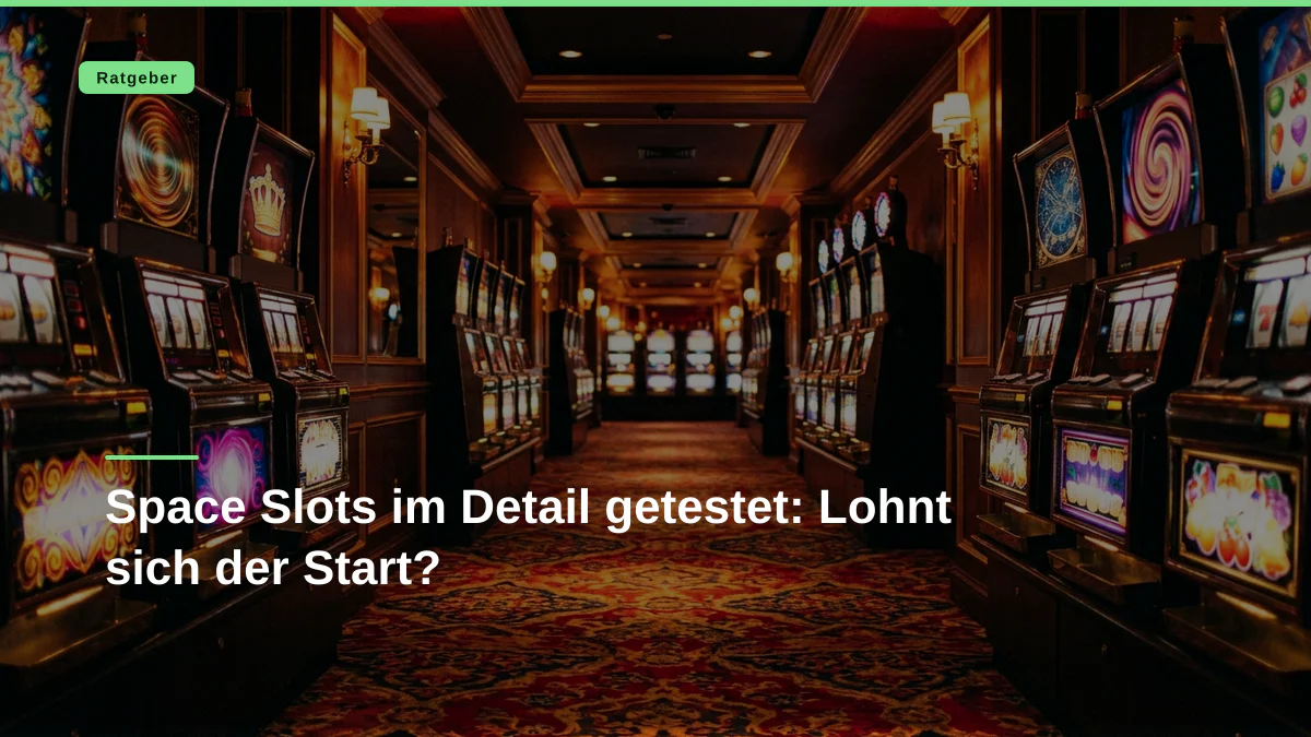 Space Slots im Detail getestet: Lohnt sich der Start?
